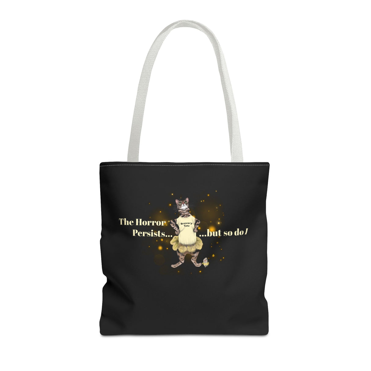 Tote Bag - Bravery Tutu Design with Flounder the Purrmaid and Mouse Toy