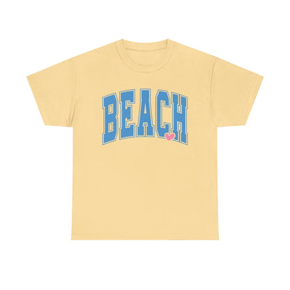 Beach Collegiate Style - Cotton Tee