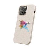 Phone Case - Wingapo Watercolor Design featuring Flounder the Purrmaid by Nina