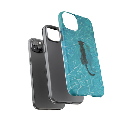 Phone Cases Purrmaid Painting featuring Flounder