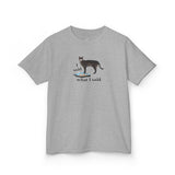 Kids Tee — "I Said What I Said" Flounder Talking Pet Buttons Design