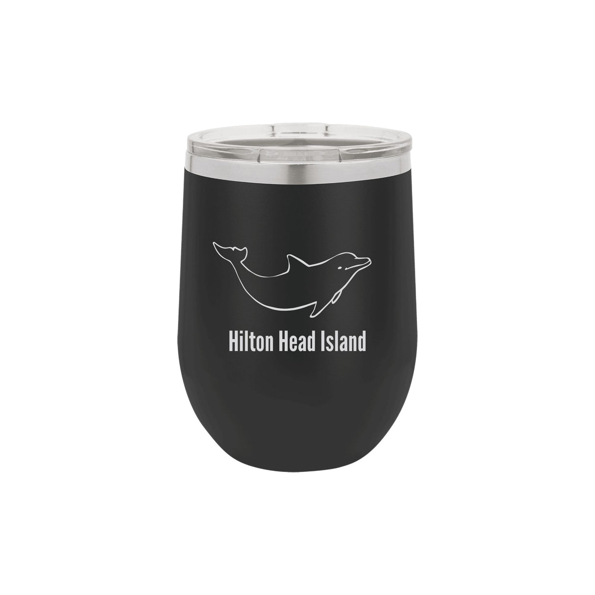 12 oz Hilton Head Island Wine Tumbler