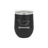 12 oz Hilton Head Island Wine Tumbler