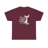 Mermaid Tee - Splashy and Sassy Unisex Heavy Cotton