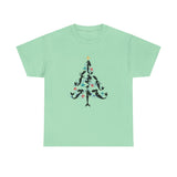 Adult Mermaid Christmas Tree T-Shirt