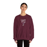 Hanukkah Mouse Toy Sweatshirt - Light it Up Design