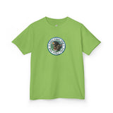 Kids Tee — "Salty Paws Club" Purrmaid Flounder & Life‑Vest Mouse Toy
