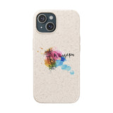 Phone Case - Wingapo Watercolor Design featuring Flounder the Purrmaid by Nina