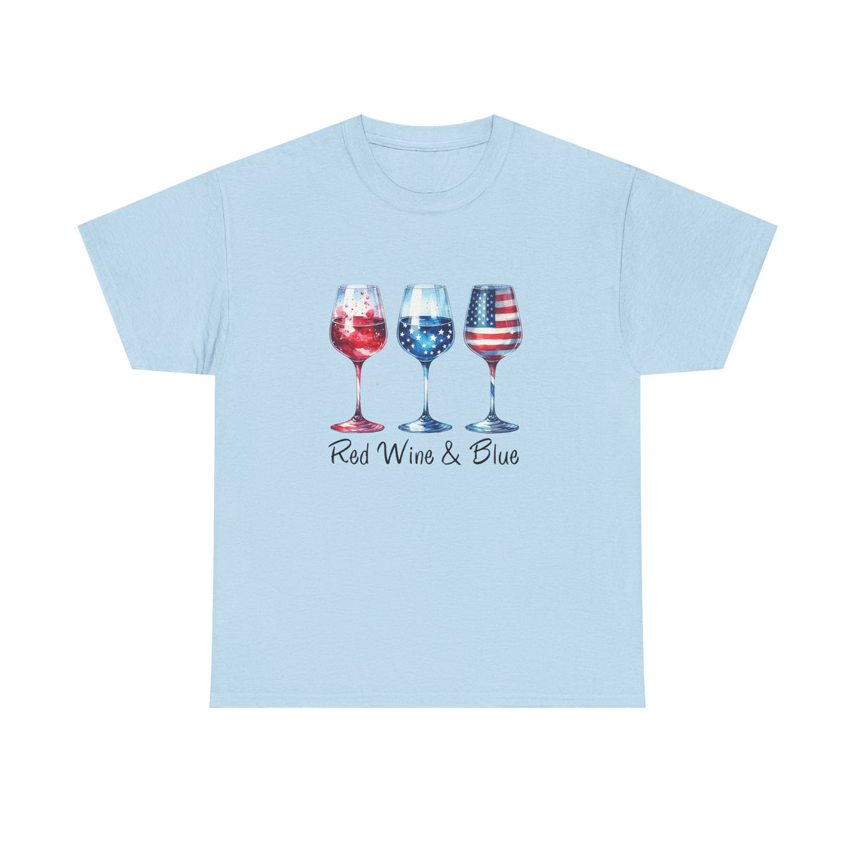 Red Wine & Blue - Cotton Tee