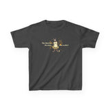 Kids Heavy Cotton™ Tee - Bravery Tutu design featuring Flounder with Mouse Toy by her side