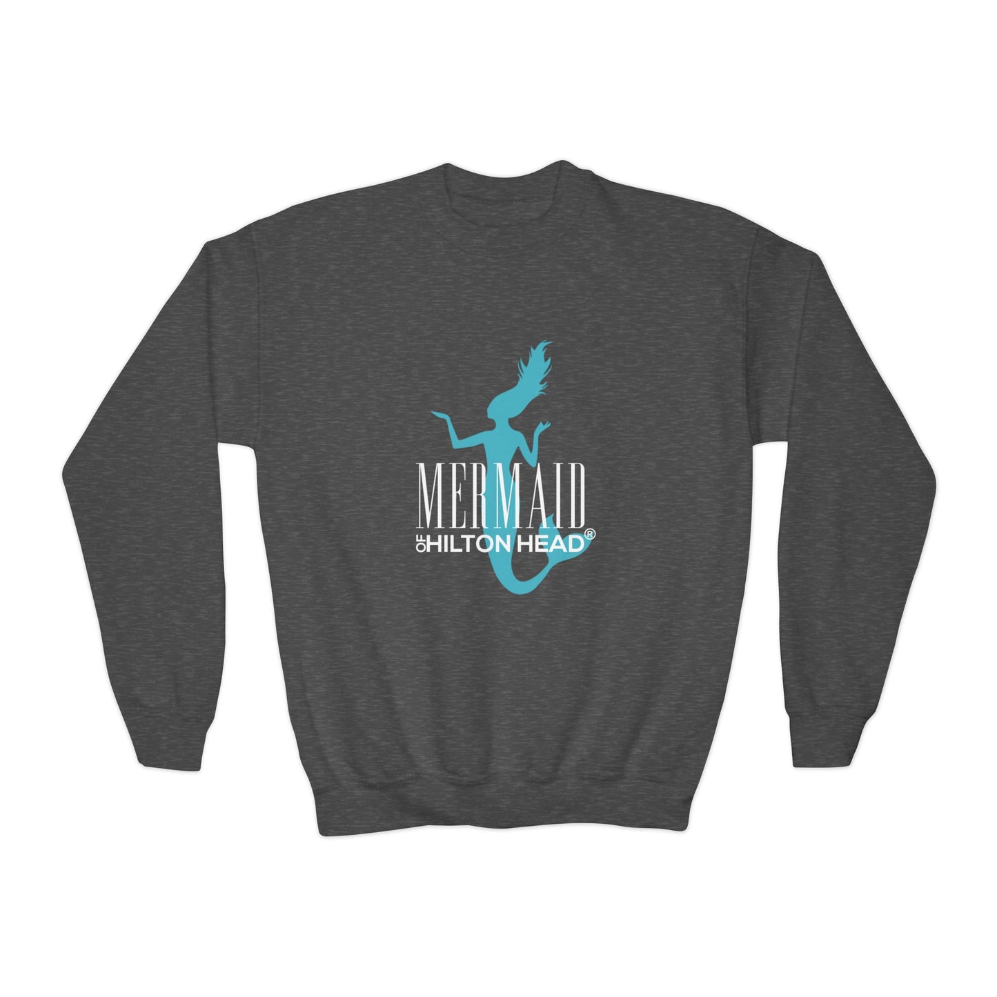 Youth Mermaid of Hilton Head Logo Crewneck Sweatshirt