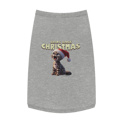 Flounder Cat - Bring Back Christmas Pet Tank Top