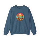 Funny Skeleton Sun of a Beach Sweatshirt