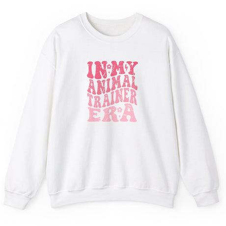 Retro Animal Training Era Sweatshirt, shown in White