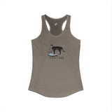 I Said What I Said Tank — Flounder Talking Pet Buttons Racerback Tank