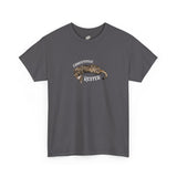 Flounder 'Competitive Rester' T-Shirt — Funny Resting Pose Tee