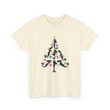 Adult Mermaid Christmas Tree T-Shirt