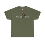 Meowy & Bright Christmas T-Shirt — Flounder & Mouse Toy Holiday Tee