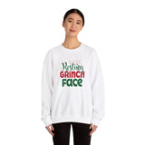 Holiday Resting Grinch Face Sweatshirt