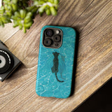 Phone Cases Purrmaid Painting featuring Flounder