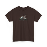 Purrmaid Flounder Cat T-Shirt — "I Want to Be Where the People Aren't"