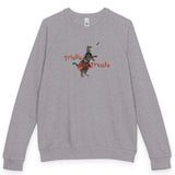 Tricks for Treats ballet crewneck - Graphite Heather