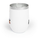 Stay Weird Flocahontas & Mouse Toy Wine Tumbler — Chill Wine Tumbler