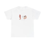 Nautical Christmas Unisex Tee - 'One (Sea) Horse Open Sleigh'