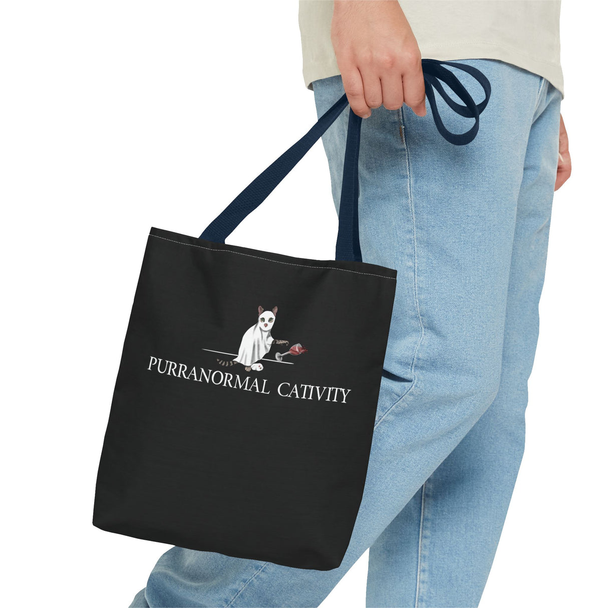 Tote Bag - Purranormal Cativity Design by Nina