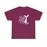 Mermaid Tee - Splashy and Sassy Unisex Heavy Cotton