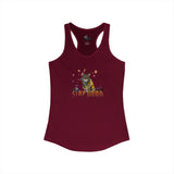 Stay Weird Flocahontas & Mouse Toy Racerback Tank