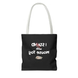 Mouse Toy Tote Bag - Hand Drawn Design by Nina