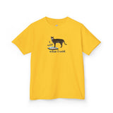 Kids Tee — "I Said What I Said" Flounder Talking Pet Buttons Design