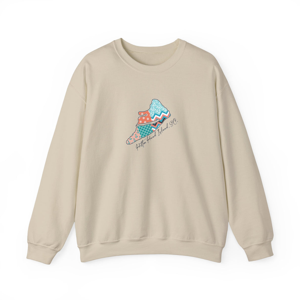 Nautical Blend Crewneck Sweatshirt - Hilton Head Island