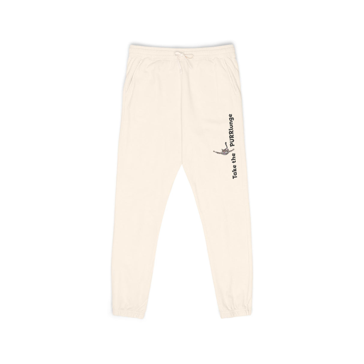 Purrmaid Unisex Sweatpants - Take the Purrlunge Design by Nina