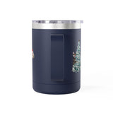 Coffee Mug Tumbler - Christmas Tree Hugger Design
