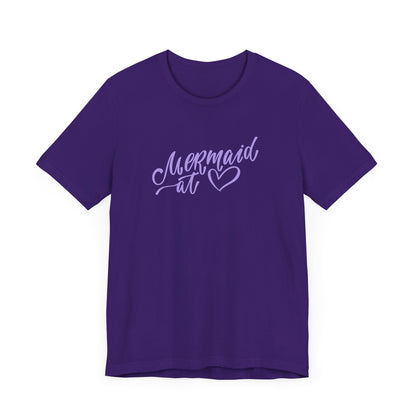 Mermaid at Heart Bella + Canvas Tee