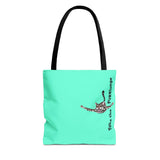 Tote Bag - Purr-lunge Design featuring Flounder the Purrmaid