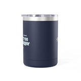 Coffee Mug Tumbler - Christmas Tree Hugger Design