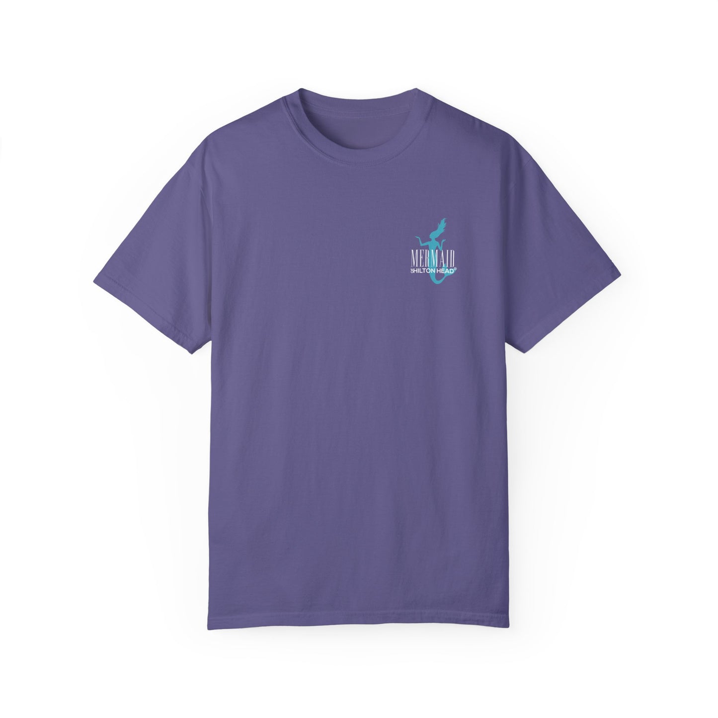 Comfort Colors Mermaid of Hilton Head Logo T-shirt