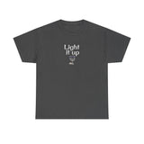 Light it Up Unisex Tee - Mouse Toy Menorah Design