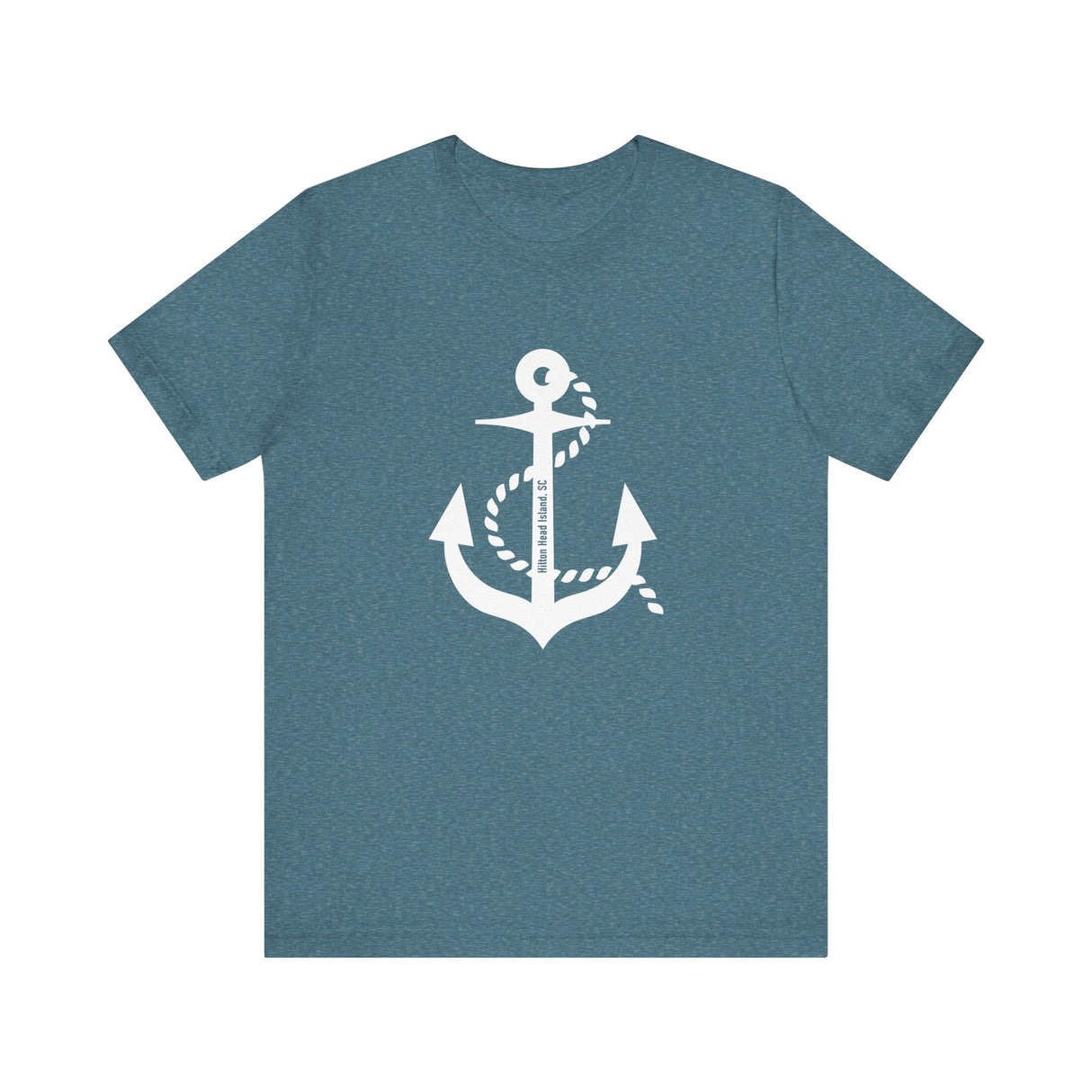 Nautical Anchor Unisex Tee - Hilton Head Island, SC