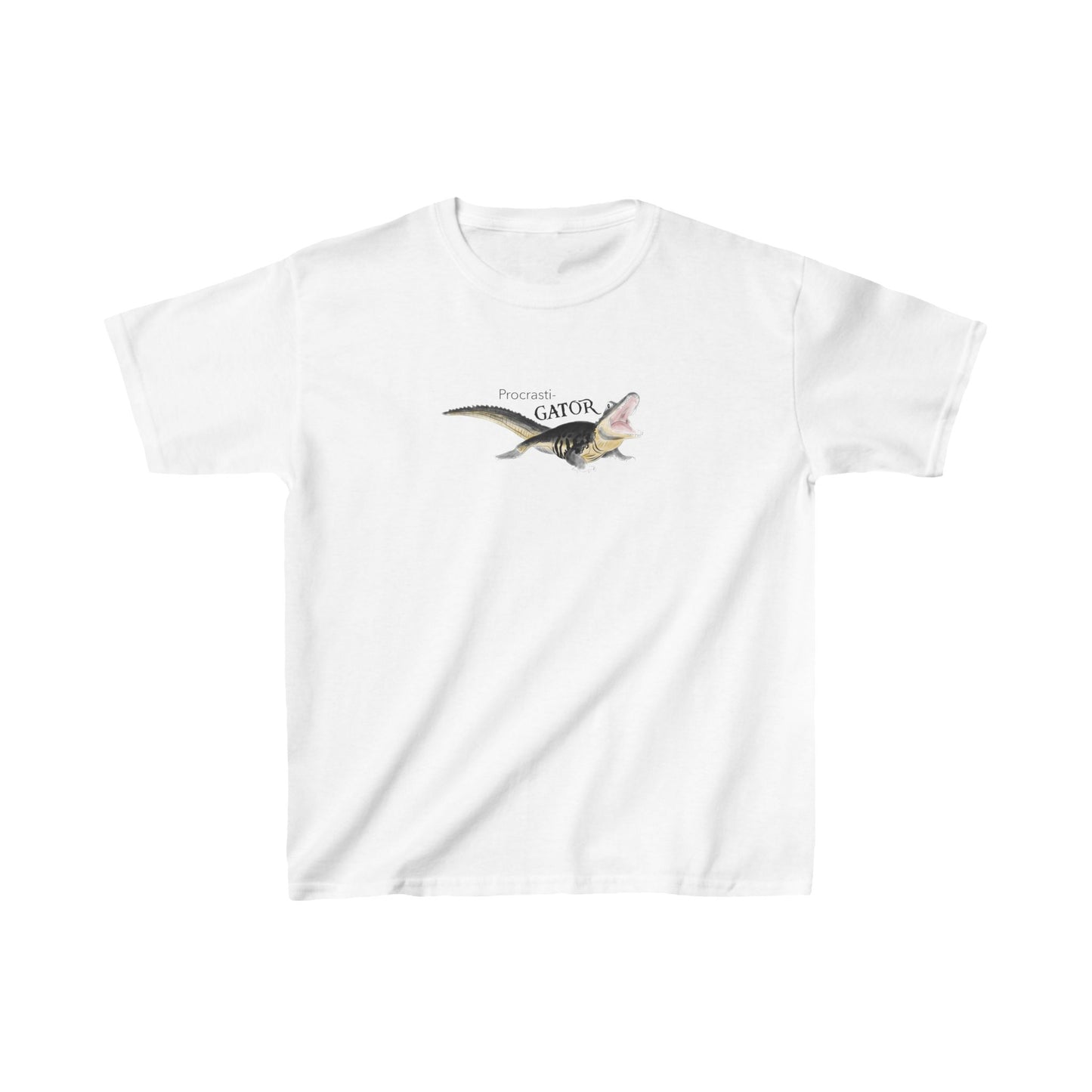 Kids Tee - Procasti-Gator Alligator Youth Shirt