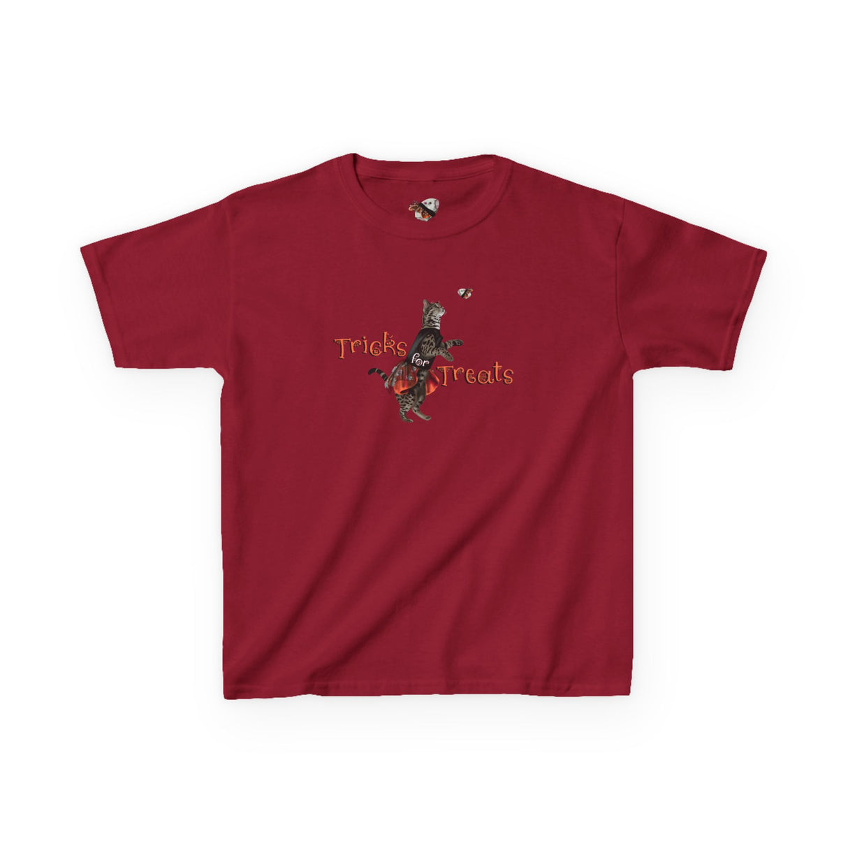 Kids Tee — "Tricks for Treats" Flounder Halloween Ballet Tee