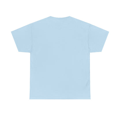 Blue Coastal Coquette Shell Cotton T-Shirt