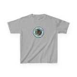 Kids Tee — "Salty Paws Club" Purrmaid Flounder & Life‑Vest Mouse Toy