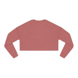 Stay Weird Cropped Sweatshirt — Flocahontas & Mouse Toy Artwork