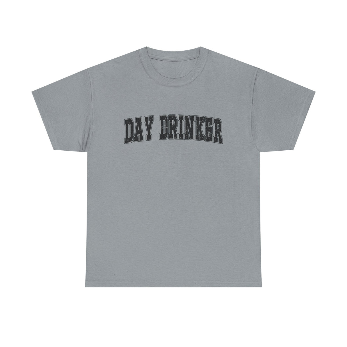Day Drinker Black Font Unisex Cotton T-Shirt