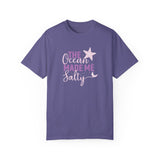 The Ocean made me Salty T-shirt