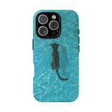 Phone Cases Purrmaid Painting featuring Flounder